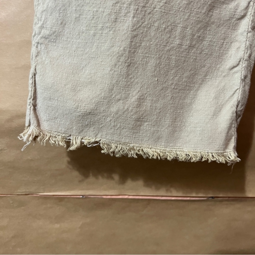 Frank & Eileen | Kinsale Pants Italian Performance Linen Wide Leg Trouser Size 0 - Picture 7 of 15